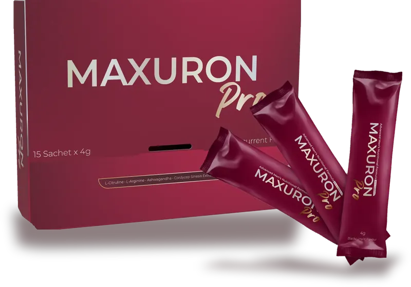 Kotak dan sachet Maxuron Pro