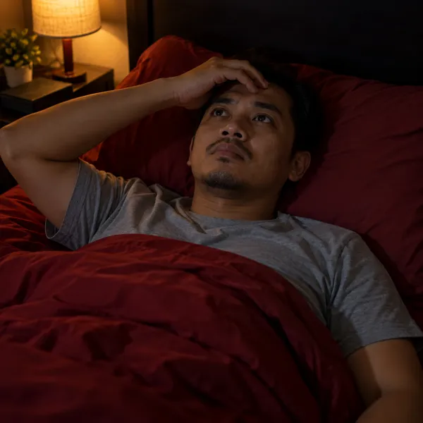 Suami tak tidur pandang siling